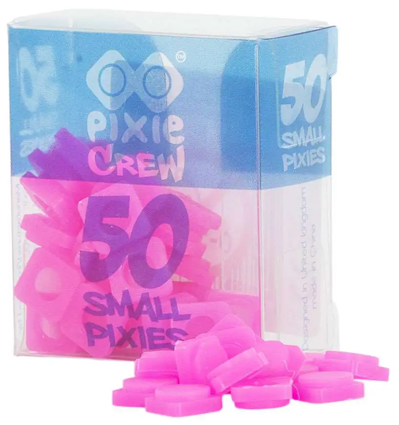 Pixie Crew Small Pixies Pink 50 Count Sachet