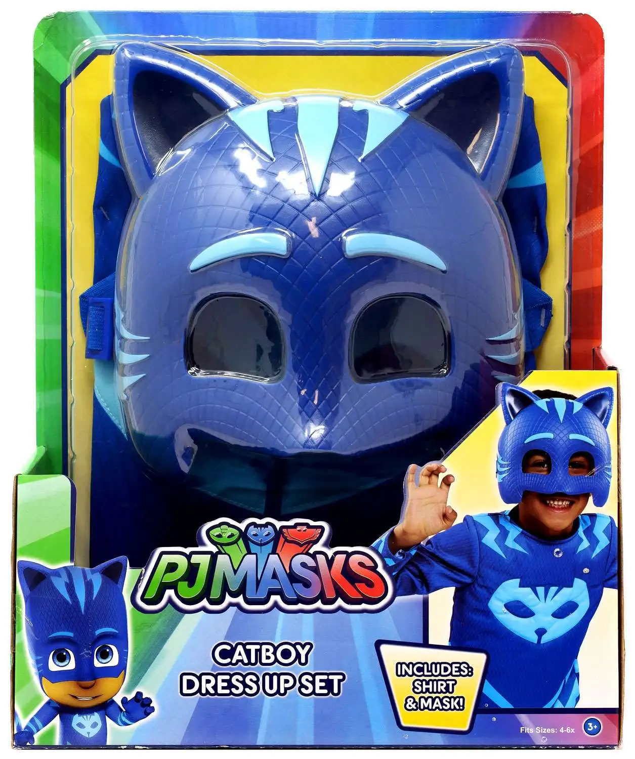 Terug, terug, terug deel lunch eenheid Disney Junior PJ Masks Catboy Dress Up Set Just Play - ToyWiz