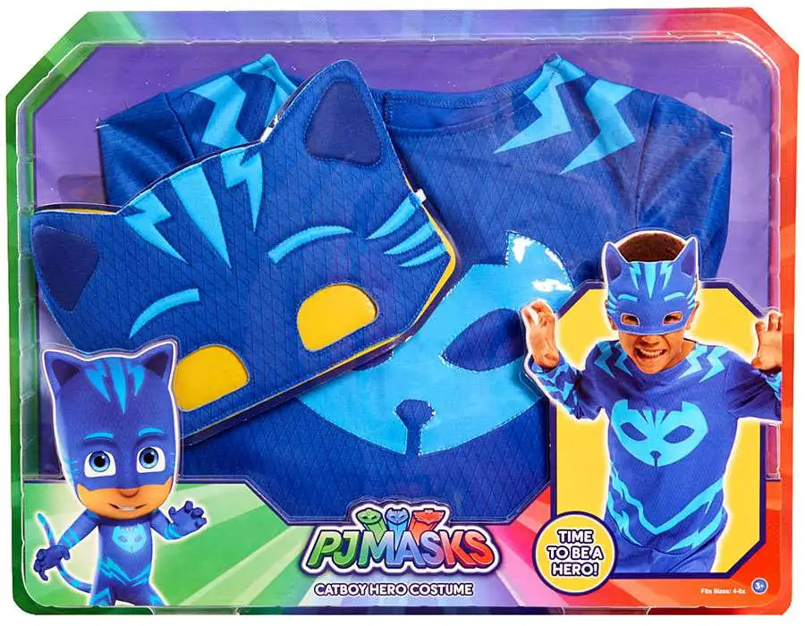 theater all the best society Disney Junior PJ Masks Catboy Costume 4-6x Just Play - ToyWiz