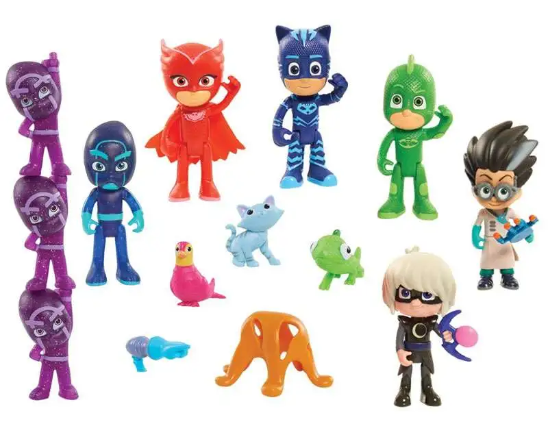 Disney Junior PJ Masks PJ Masks Deluxe Figure 11-Pack Set 16