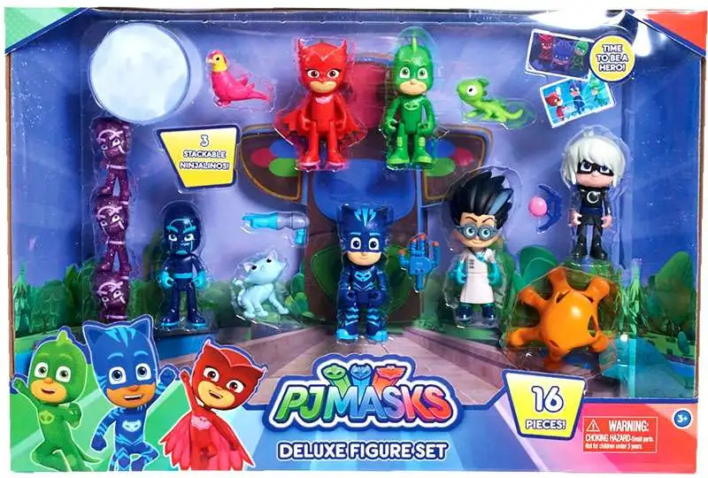 Lot of 11 Disney Junior PJ Masks Toys Figures Cake Toppers Just Play -   Denmark