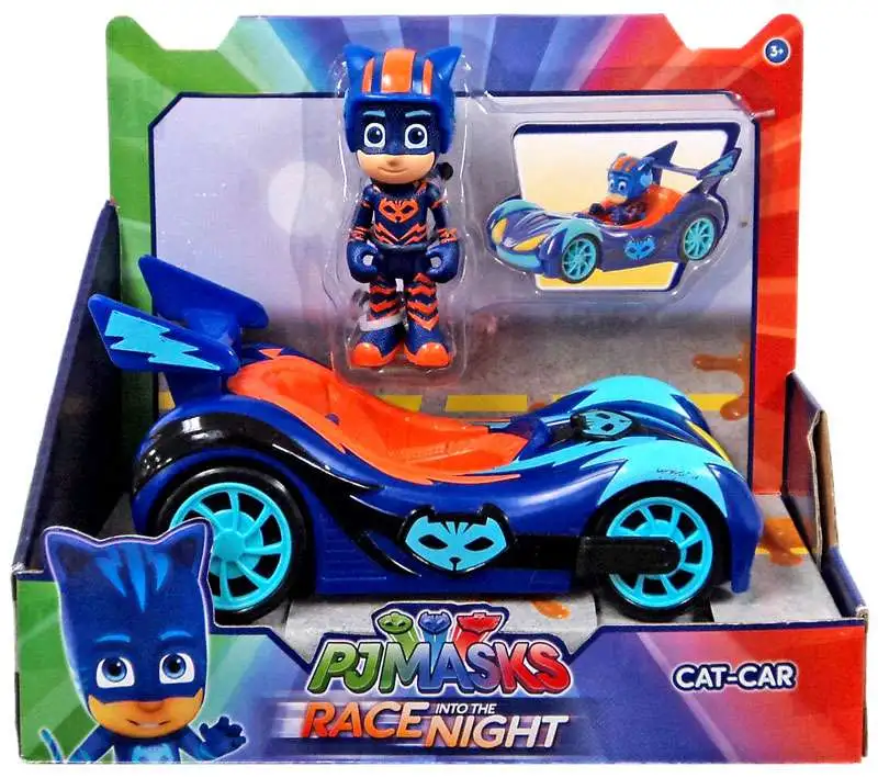 Disney Junior PJ Masks Race into the Night Cat-Car Exclusive Vehicle & Figure