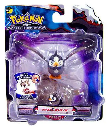Pokemon Diamond & Pearl Battle Dimension Series 8 Starly Action Figure