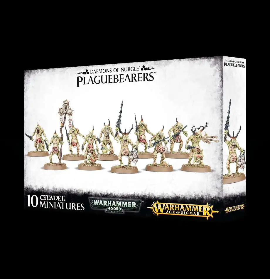 Warhammer Age of Sigmar Daemons of Nurgle Plaguebearers