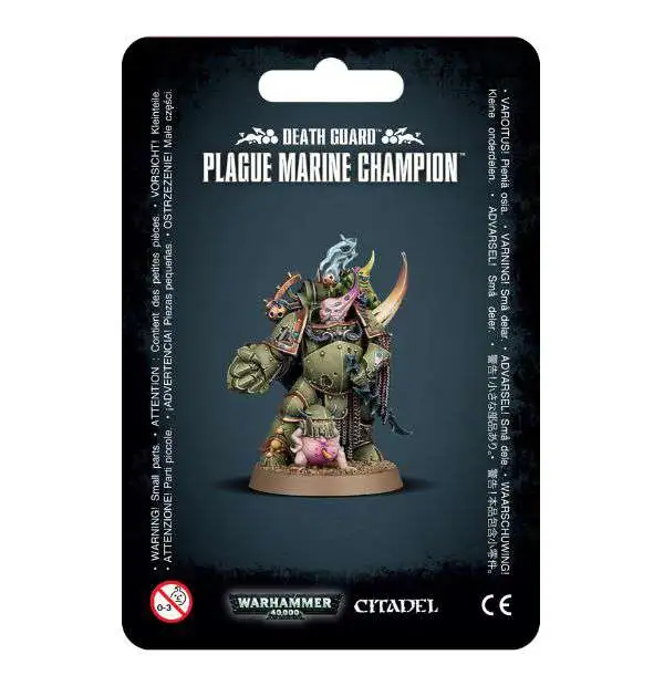 Warhammer 40,000 Death Guard Plague Marine Champion