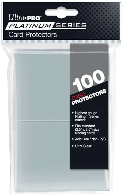100 Ultra Pro Series Card Sleeves 1 Package of Protectors Cases Protective NEW 