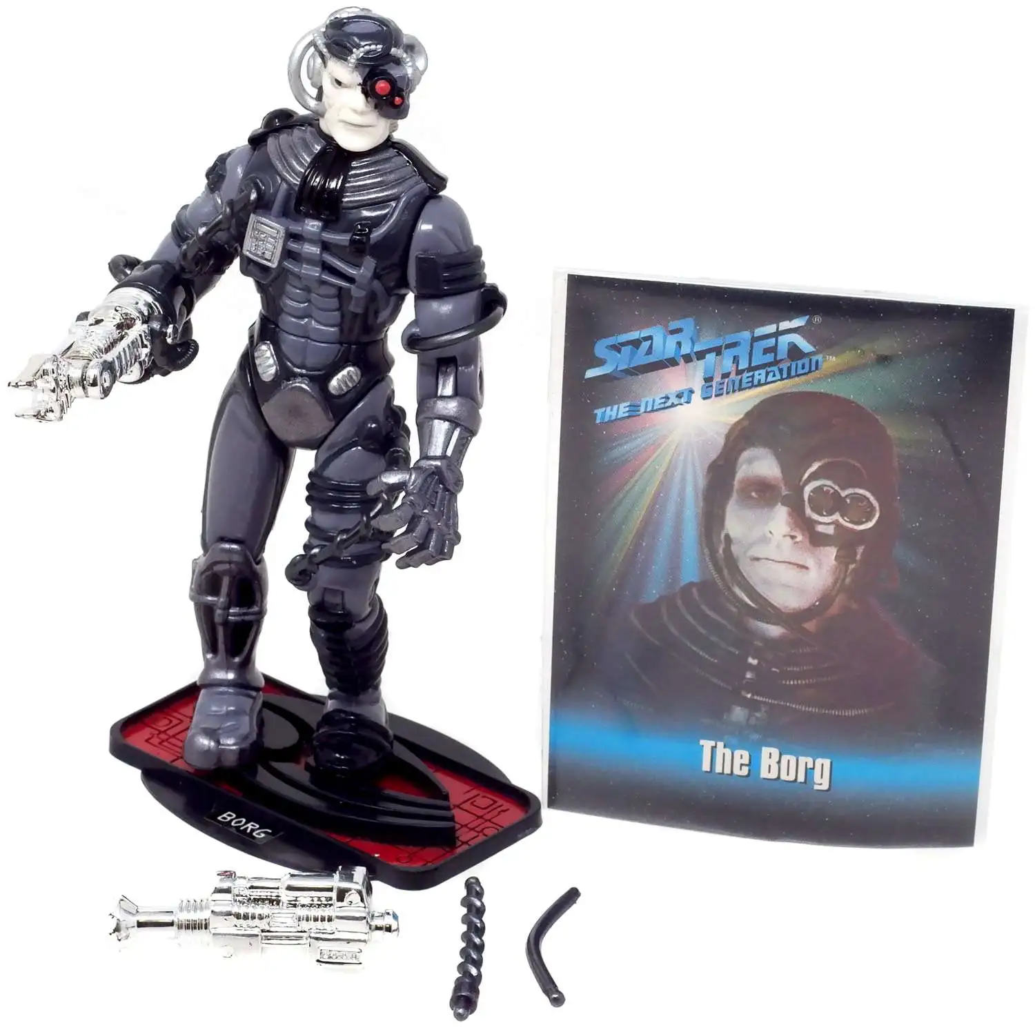 Star Trek The Next Generation The Borg Action Figure Chrome Arm, Loose ...