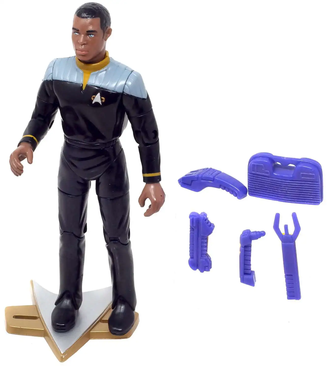 Star Trek First Contact Geordi LaForge Action Figure Loose Playmates ...