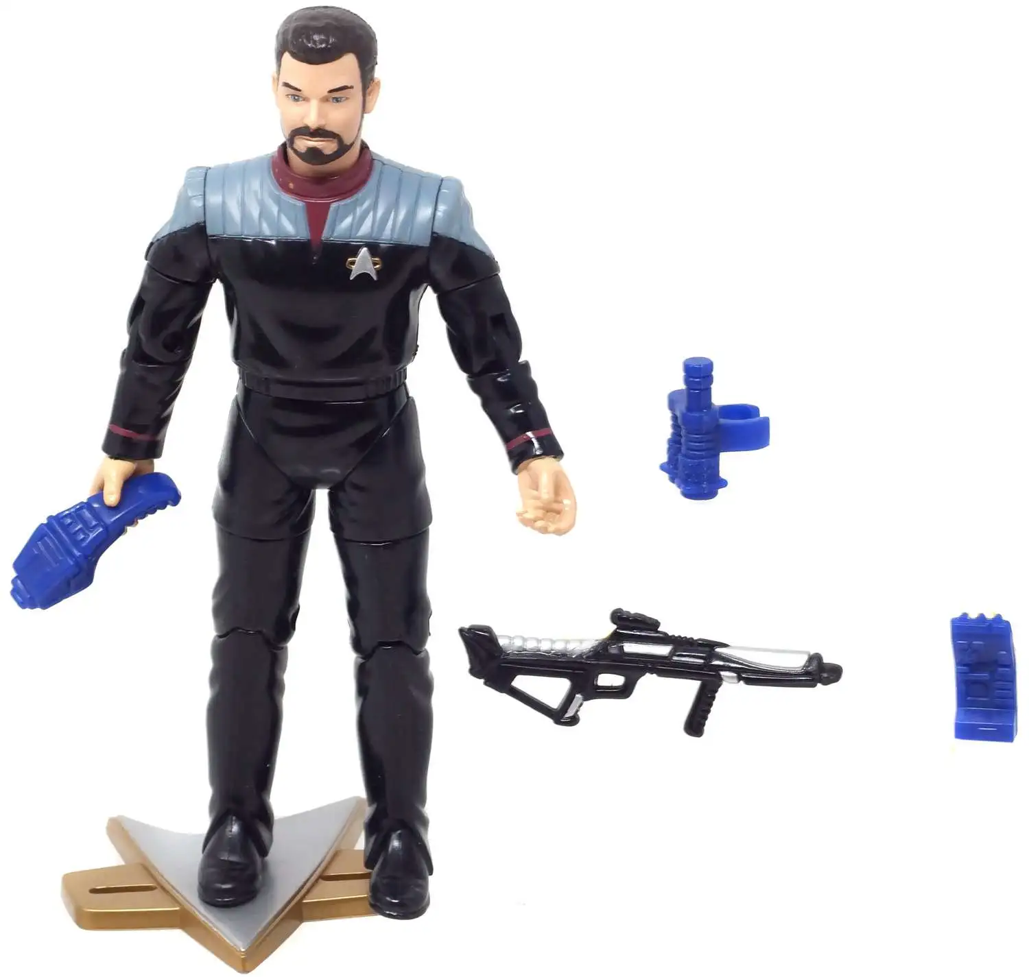 Star Trek First Contact Commander Riker Action Figure Loose