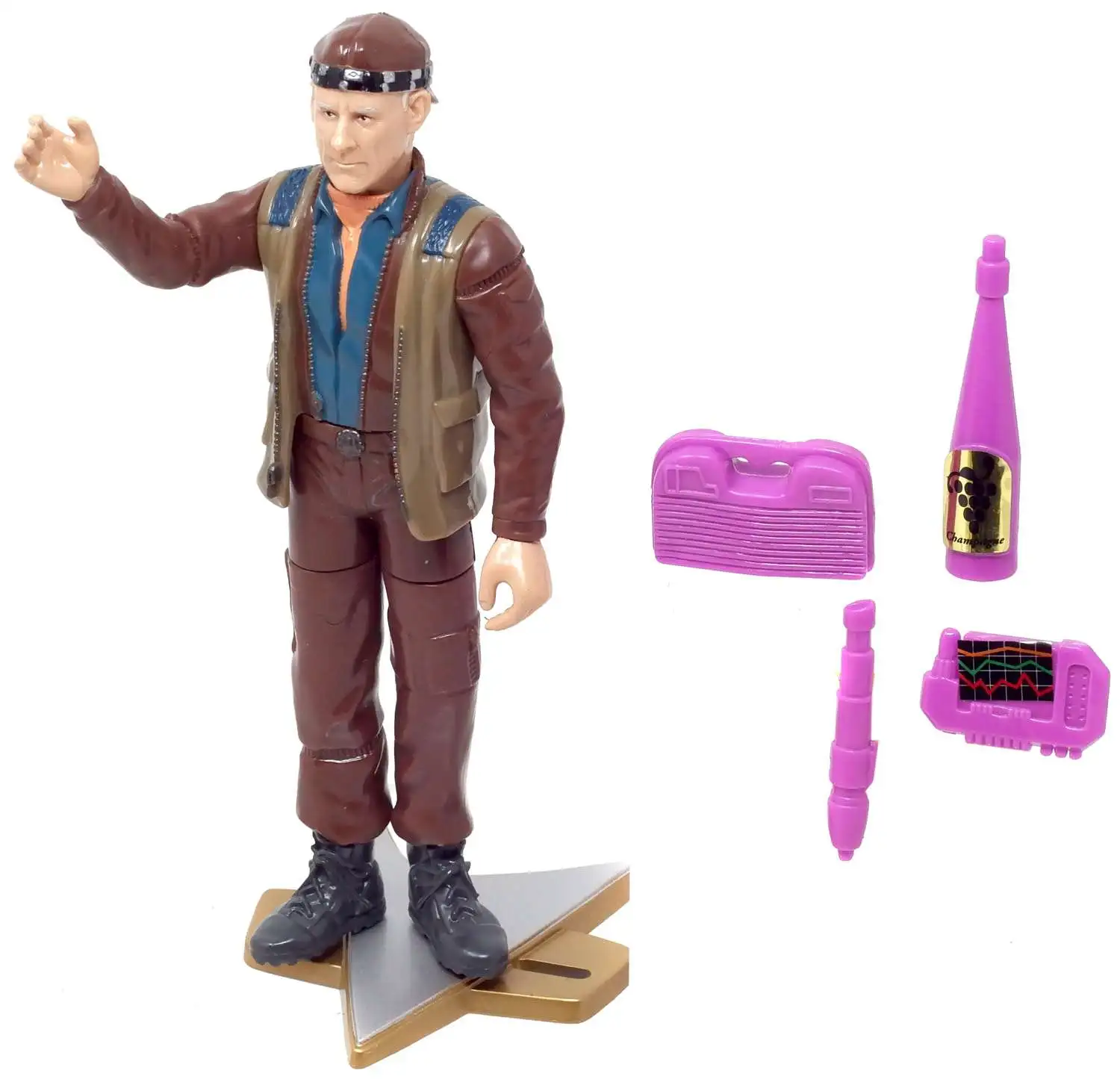 Star Trek First Contact Zefram Cochrane Action Figure Loose Playmates ...