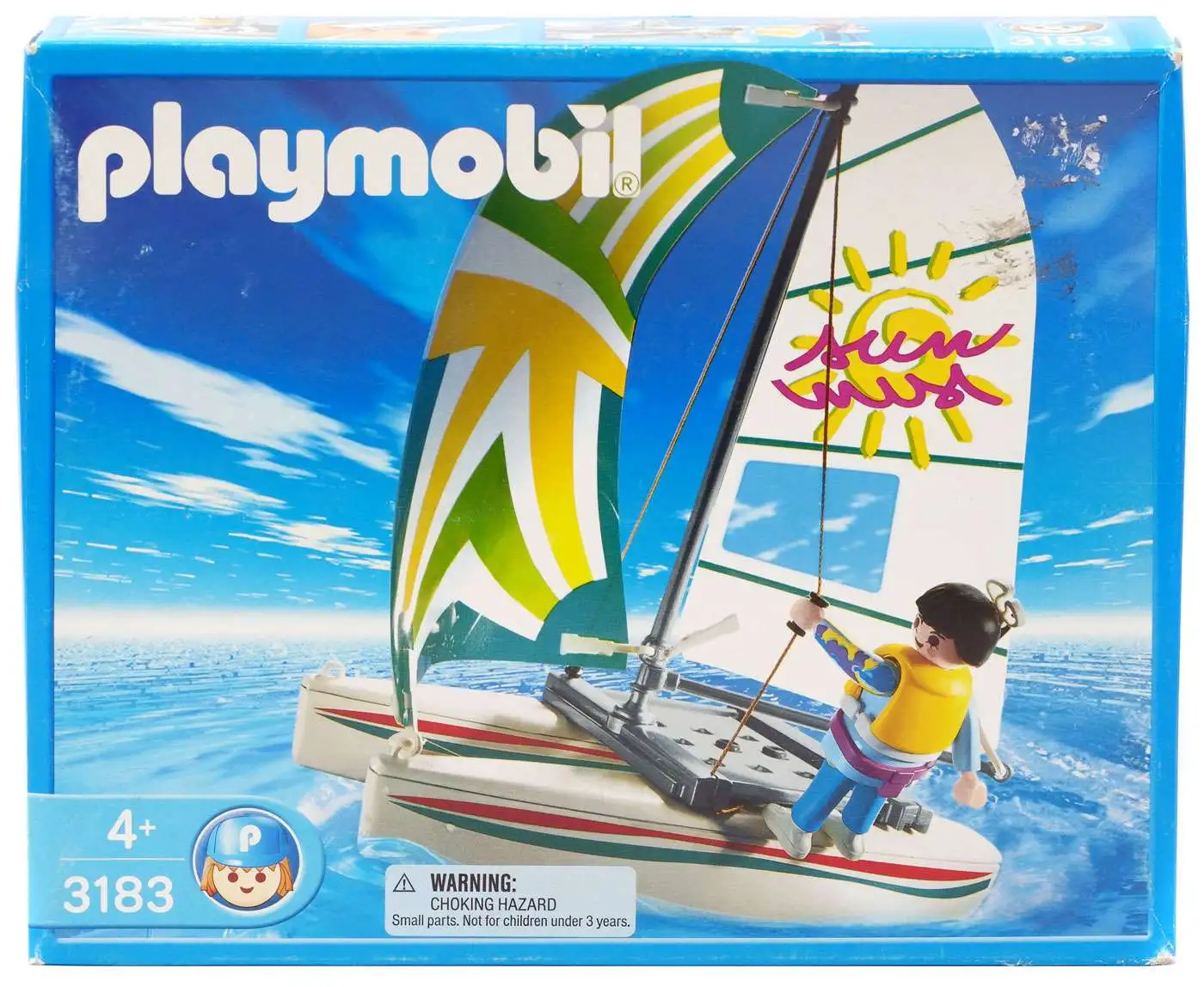 Summer Fun Catamaran Sail Boat Set - ToyWiz