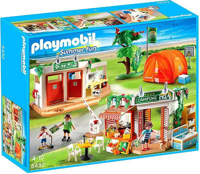 Playmobil Summer Fun Camp Site Set 5432 ToyWiz