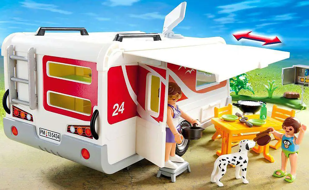 Playmobil Family Fun Caravan Summer