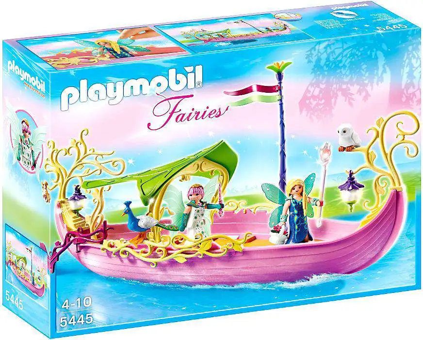 Playmobil Fairies Fairy Queens Ship Set 5445 Package - ToyWiz