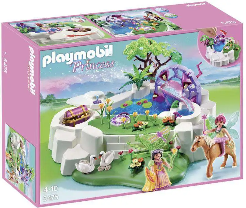 Forkortelse ånd bagagerum Playmobil Princess Magic Crystal Lake Set 5475 Damaged Package - ToyWiz