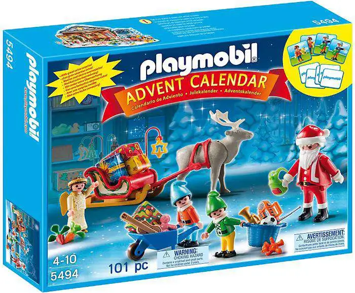 Playmobil Calendar Santas Set 5494 - ToyWiz