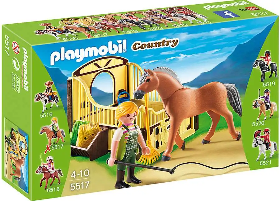 Work Horse with Stall Set 5517 ToyWiz