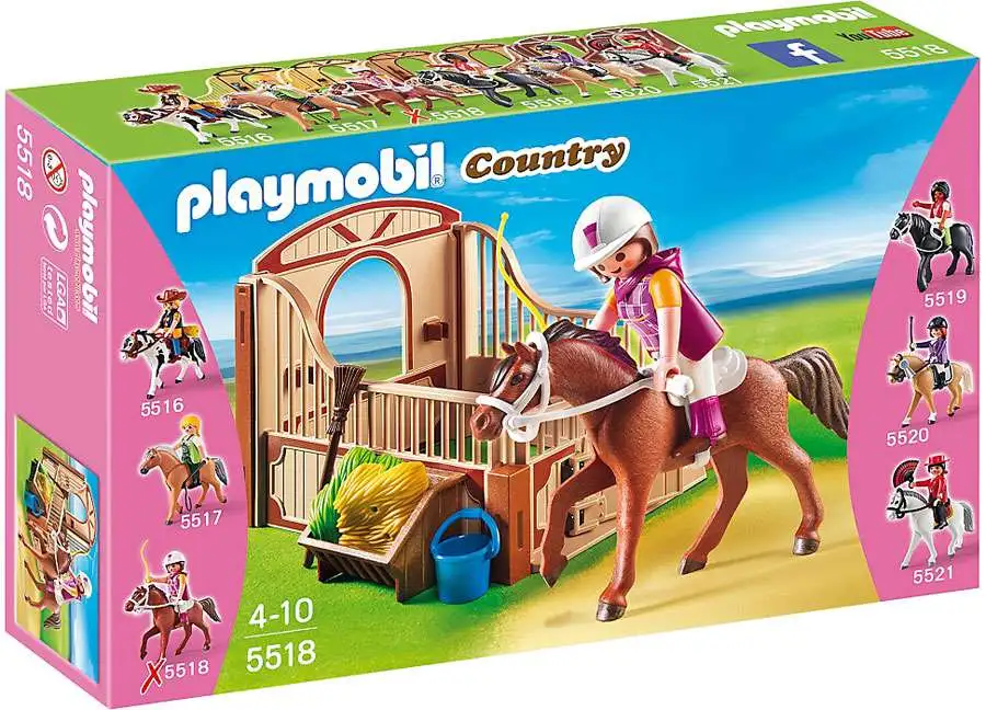 Playmobil Country Trekking Horse Stall Set 5518 -