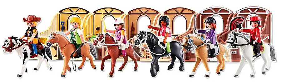 Playmobil Country Show Horse with Stall Set - ToyWiz