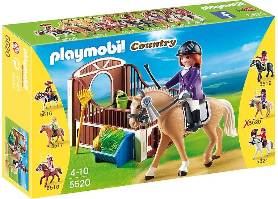 Playmobil Country Show Horse with Stall Set - ToyWiz