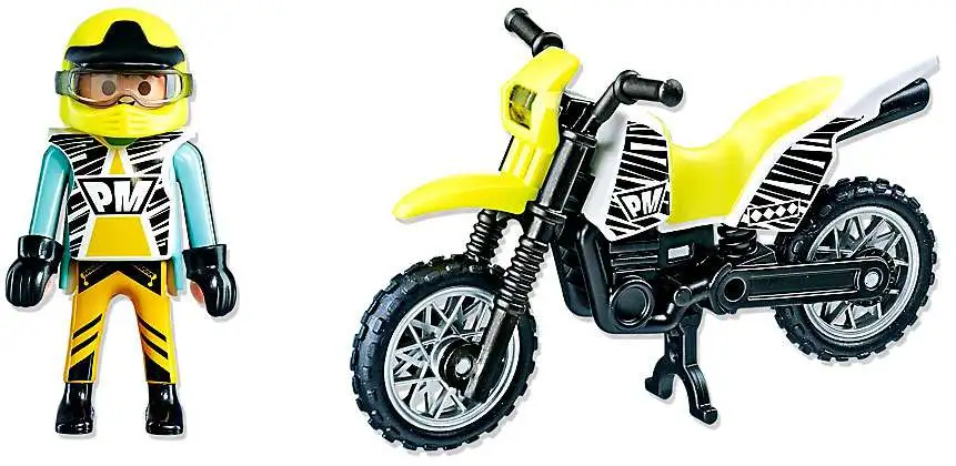 Playmobil Sports Action Motocross Bike Set 5525 - ToyWiz