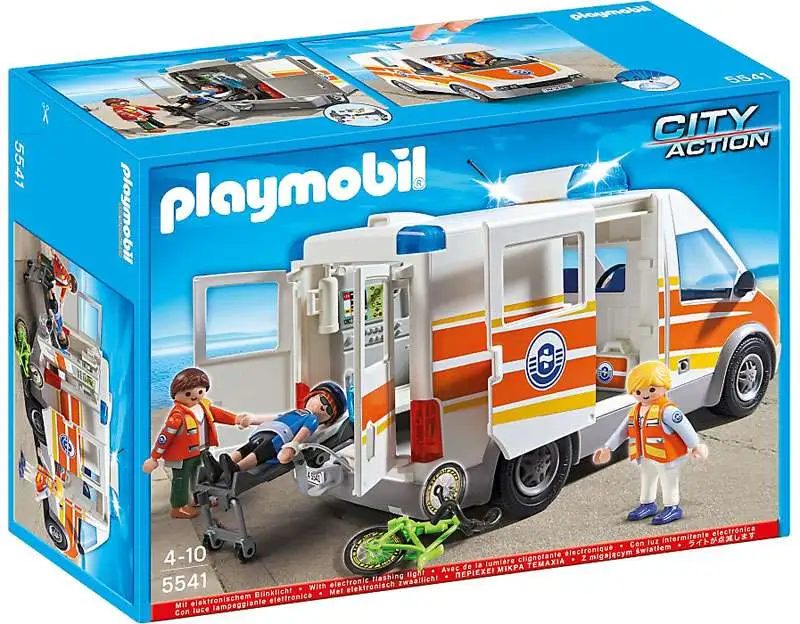 Playmobil Ambulance Rescue Paramedic Lot 5541 70052 3924 4224 NEW SEALED  SETS