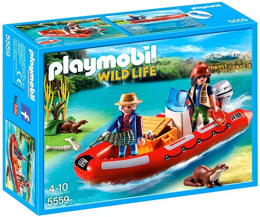 Wild Life Boat Explorers Set 5559 ToyWiz