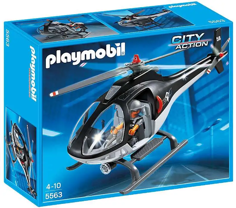 Playmobil Action SWAT Helicopter Set 5563 - ToyWiz