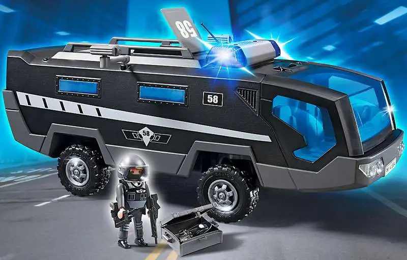 Playmobil City SWAT Command Vehicle Set 5564 - ToyWiz