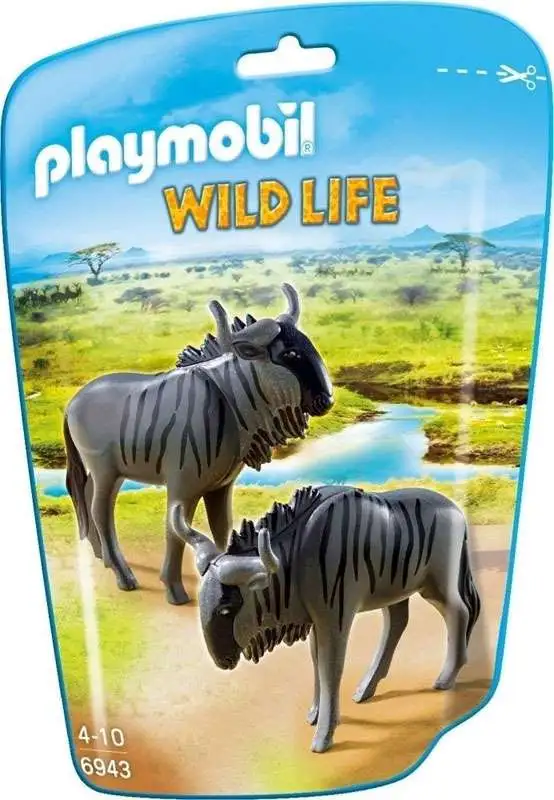 Playmobil Wild Life Wildebeests Set #6943