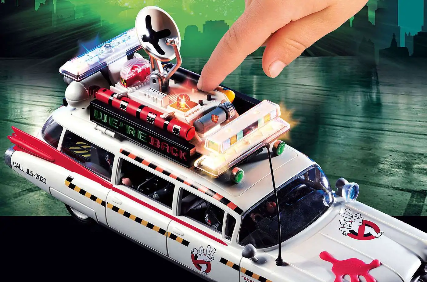 Playmobil Ghostbusters II 35th Anniversary Ecto-1A Set - ToyWiz