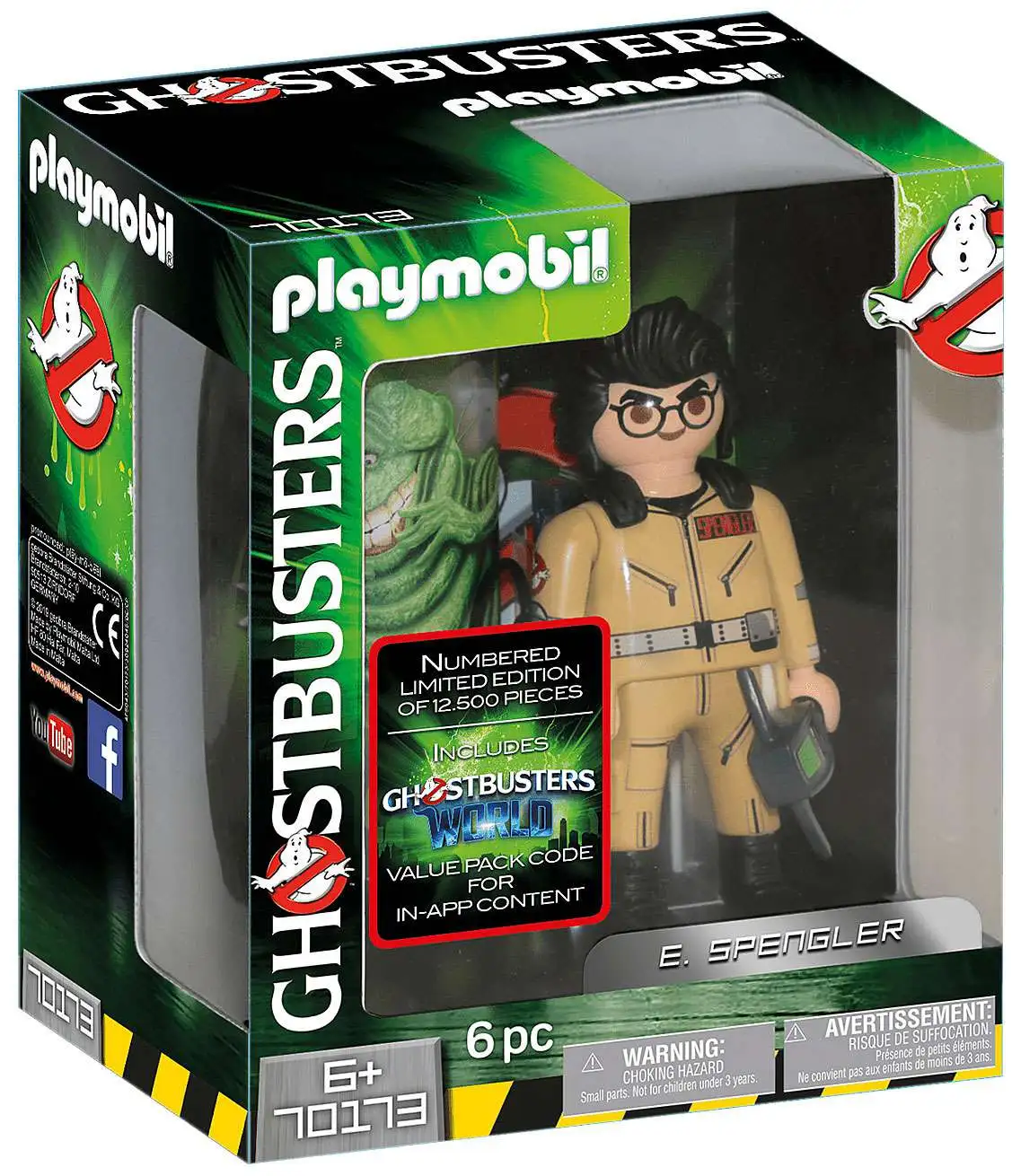 Playmobil Ghostbusters 35th Anniversary Egon Spengler Set
