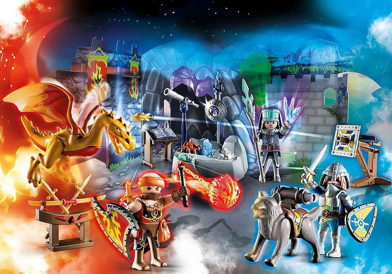 Playmobil Novelmore Calendar Battle for the Magic Stone Set 70187 -