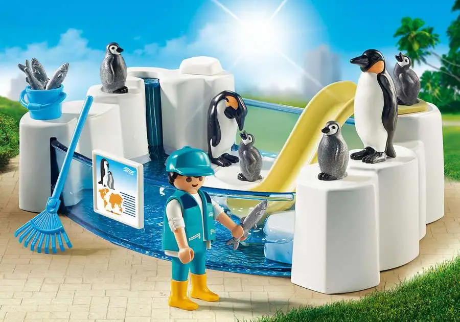Playmobil Famille Fun Penguin Boîtier 9062 NEUF 