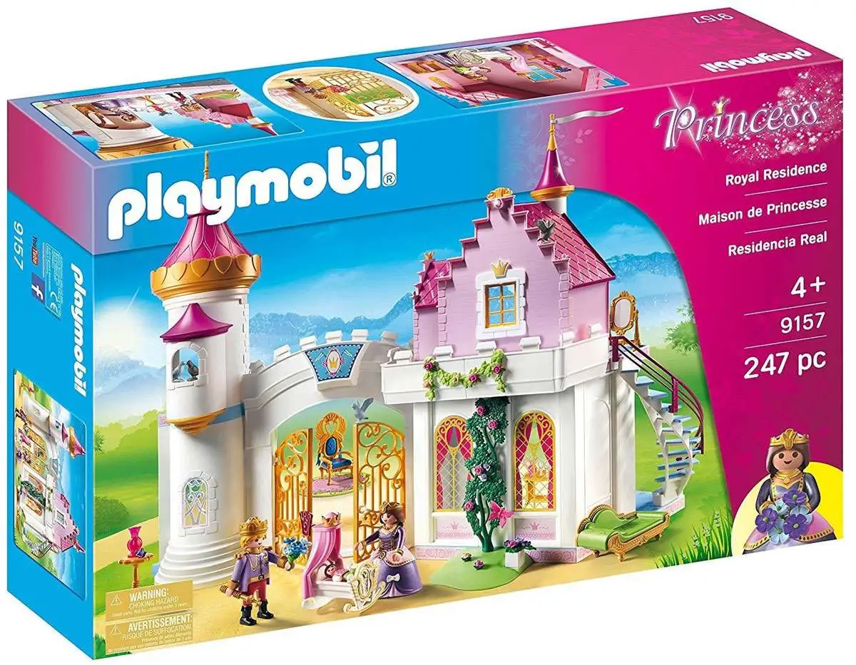 6855 PLAYMOBIL PRINCESS CASTLE STABLE WITH HORSE MANE TO COMB 