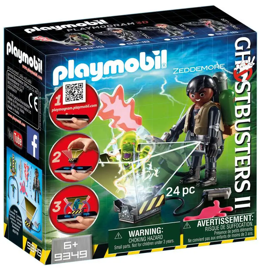 Playmobil Ghostbusters II Winston Zeddemore Set #9349