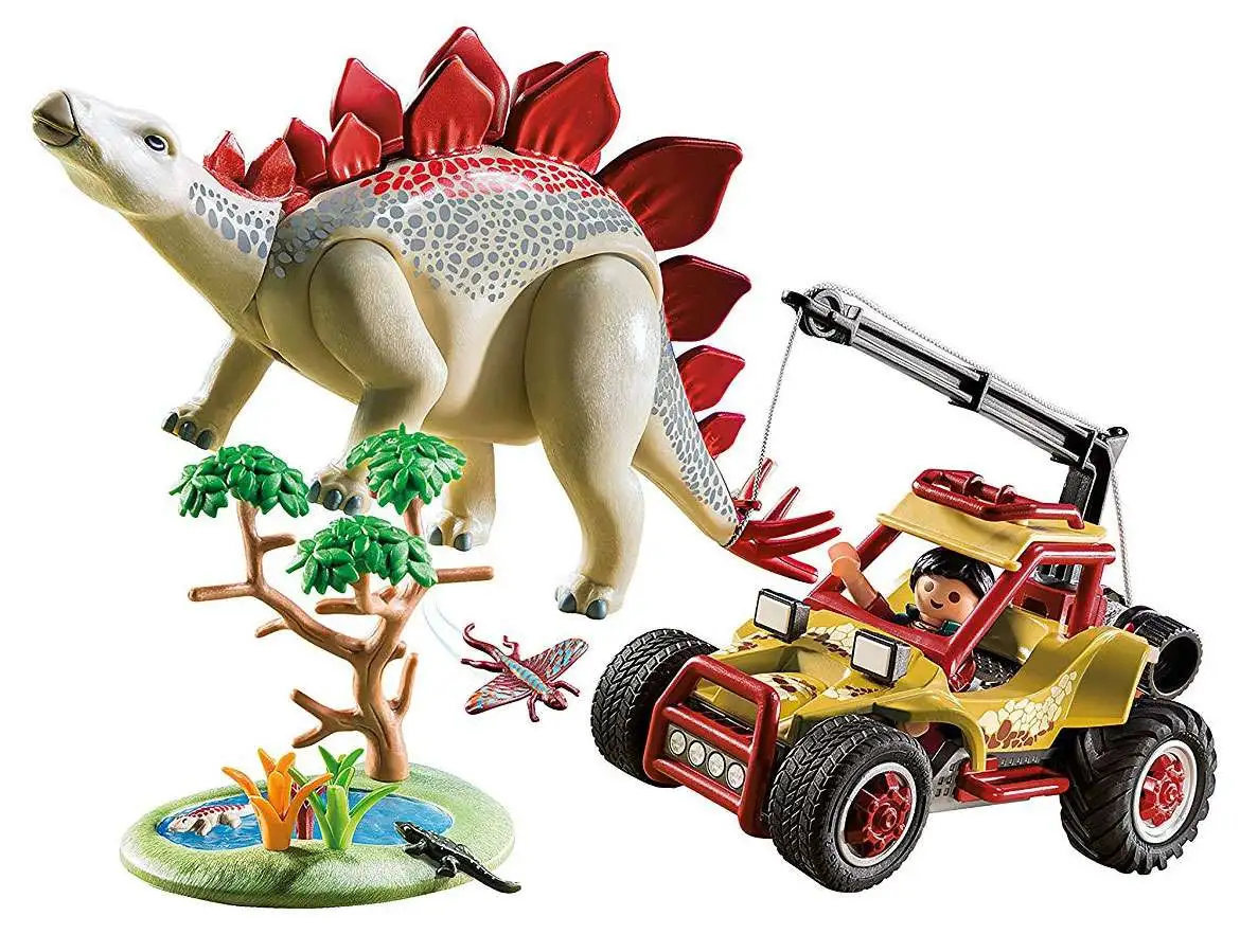 With Stegosaurus Set 9432 - ToyWiz