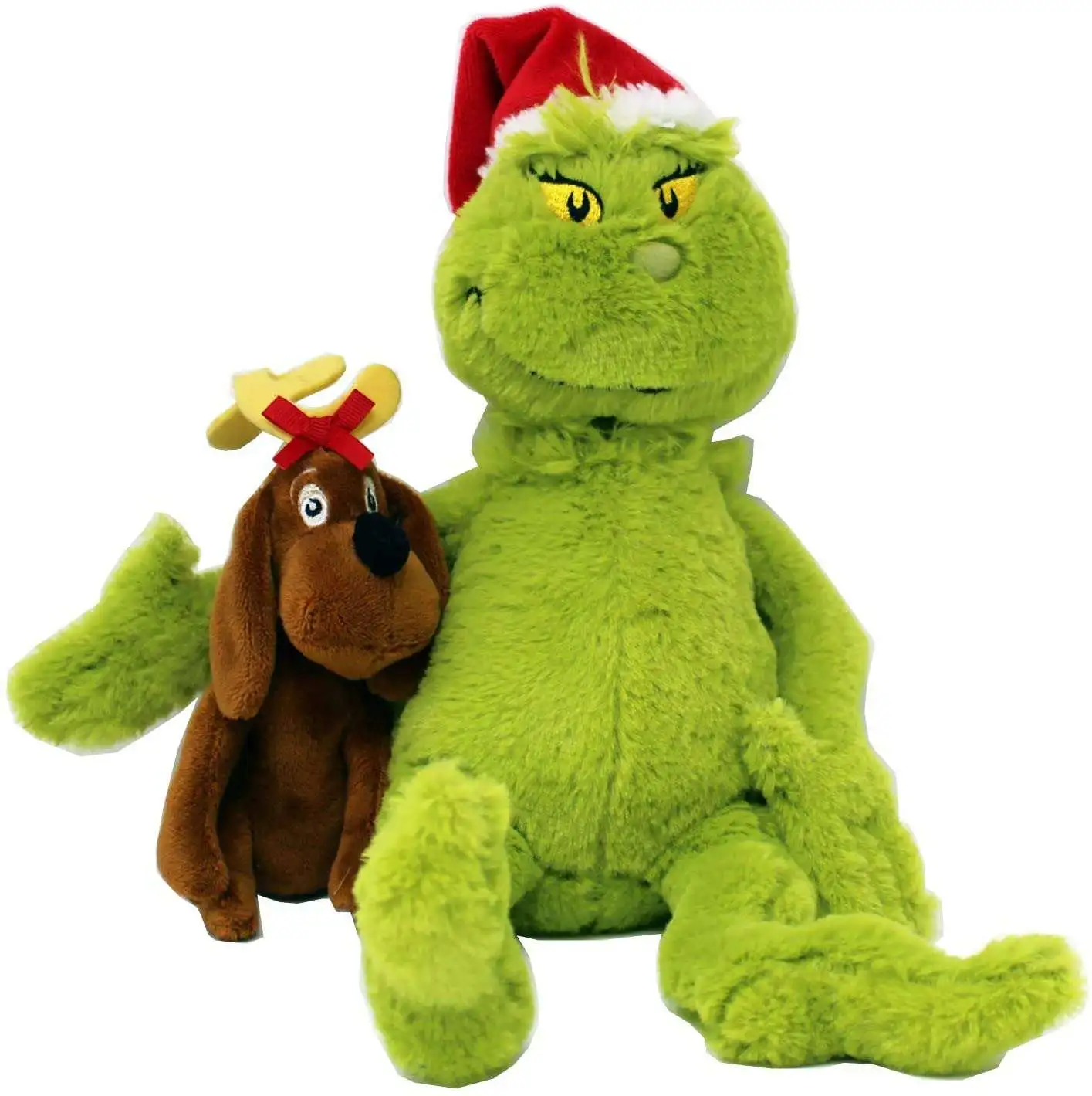 Seuss's The Grinch Plush Super Soft Material 3 Years Up *New* MANHATTAN TOY Dr 