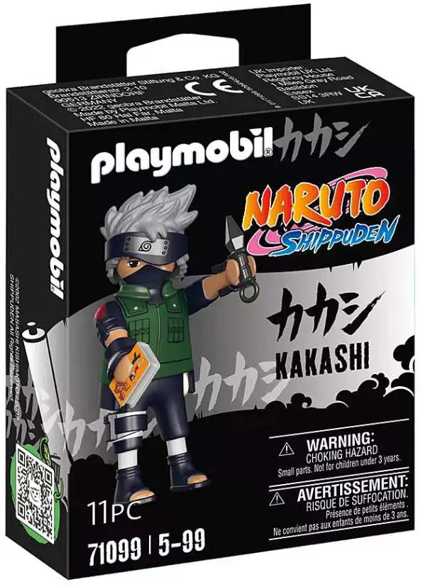 Playmobil Naruto Shippuden Kakashi Mini Figure 71099 - ToyWiz
