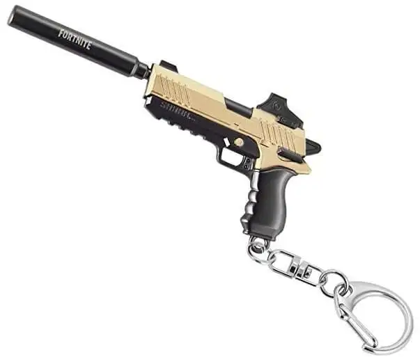 Pistol Metal Keychain Loose Zuru - ToyWiz