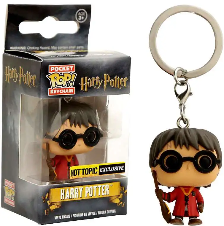 Funko Harry Potter Pocket POP Harry Potter Exclusive Keychain Quidditch,  Damaged Package - ToyWiz