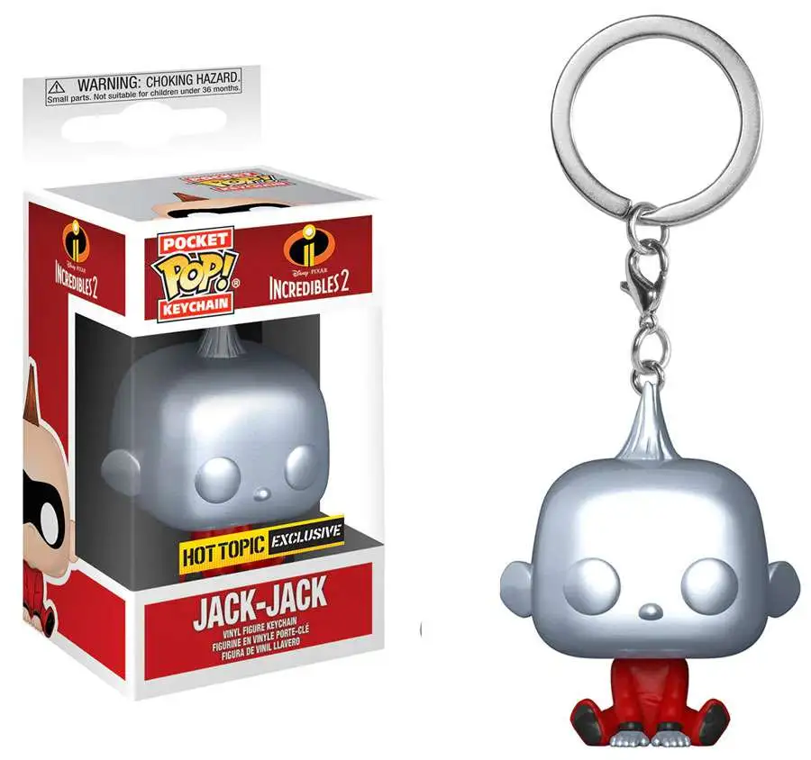 Funko Jack-Jack Pocket POP x Disney Pixar Incredibles 2 Mini-Figural Keychain 