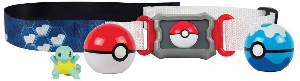 Pokemon Squirtle & Dive Ball Clip 'n' Carry Poke Ball Belt [Loose]