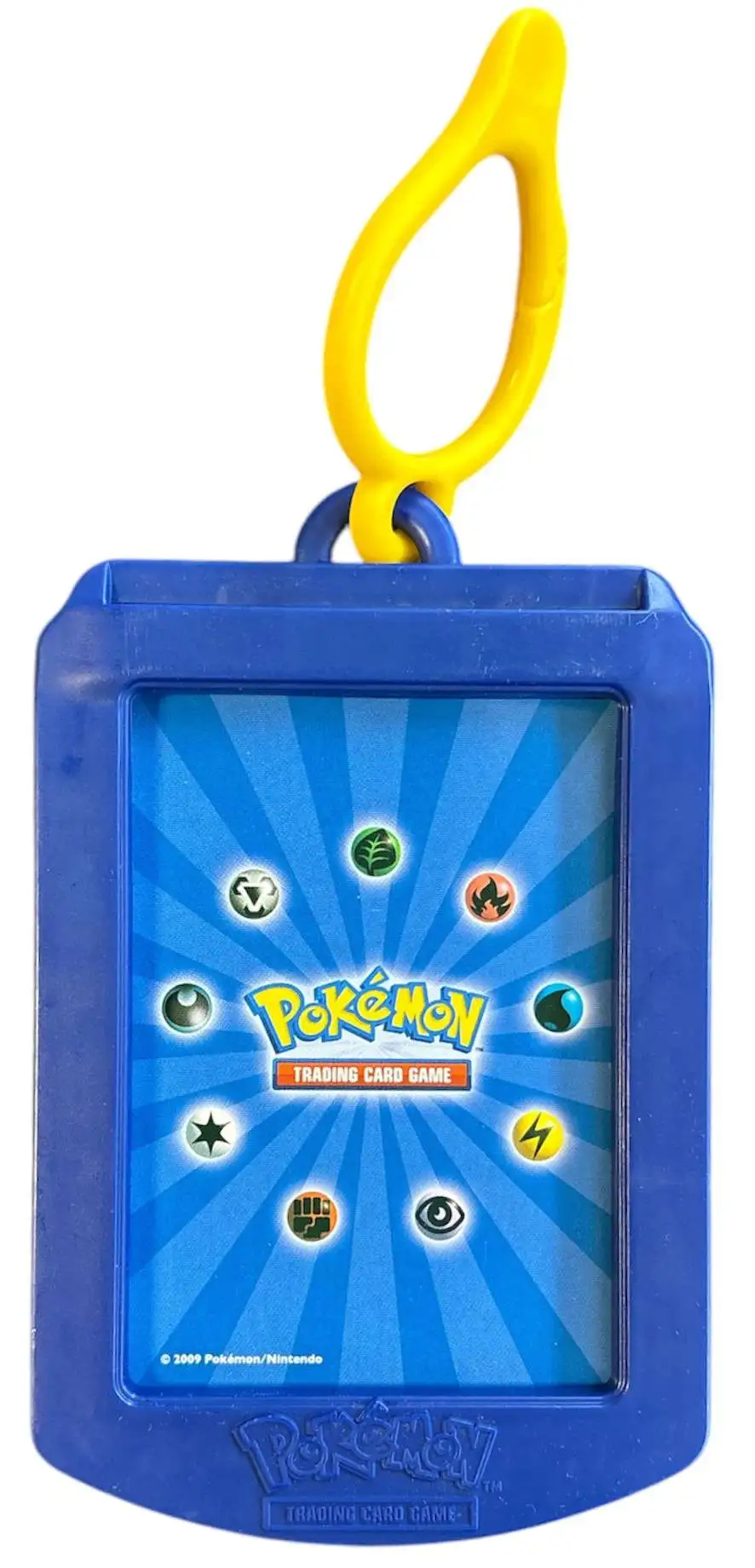Pokemon Burger King Blue Trading Card Holder