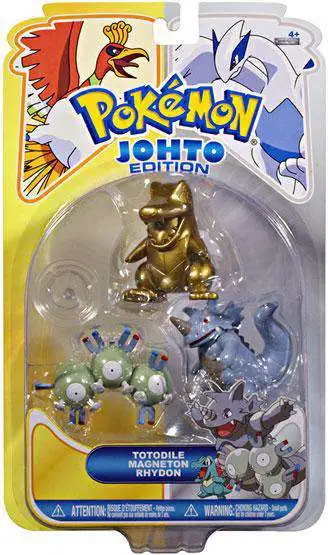 Pokemon Pikachu 3 Silver Figures 