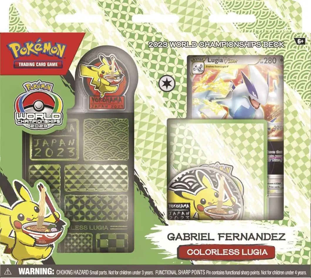 Pokemon 2023 World Championships Gabriel Fernandez Deck Lugia VSTAR Archeops Pokemon USA - ToyWiz Pokemon 2023 World Championships Gabriel Fernandez Deck Lugia VSTAR Archeops Pokemon USA - ToyWiz