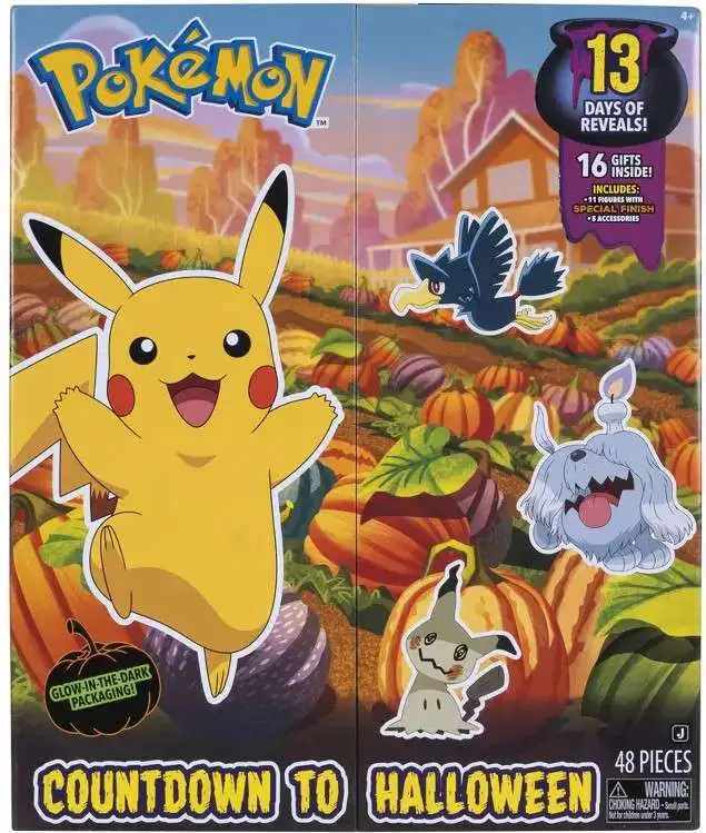 Pokemon 2025 Battle Figure Multi-Pack Countdown to Halloween