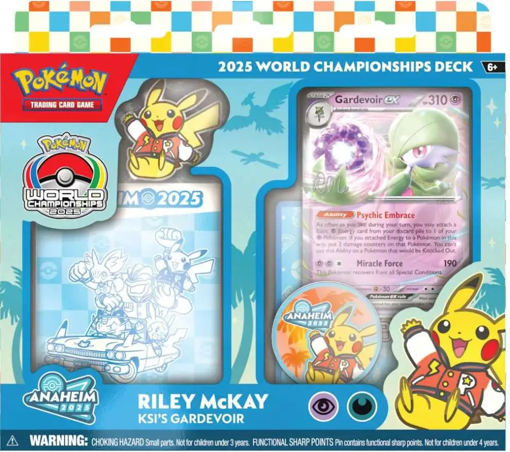 Pokemon 2025 World Championships KSIs Gardevoir Deck 60 Cards, Pin More  Pokemon USA - ToyWiz