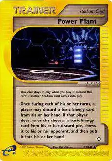 Pokemon Aquapolis Uncommon Power Plant #139
