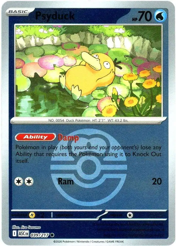 psyduck pokemon card Pokemon Gym Heroes Uncommon Card